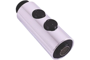 Смеситель для кухни Rav Slezak Seina с гибким изливом черный матовый - хром - 2