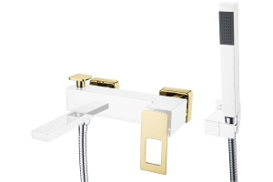 Смеситель Boheme Q 143-CRG для ванны с душем