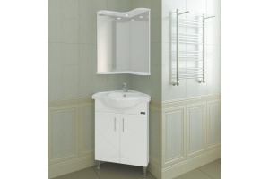 Тумба с раковиной СанТа Аврора угловая - 2