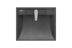 Раковина мебельная Aquaton Рейн 60 серый матовый