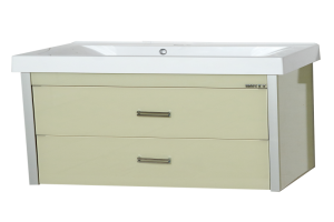 Джулия QVATRO -105 Тумба с 2 ящ. подвесная беж Beidge