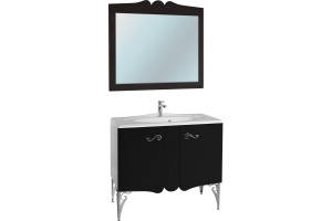 Мебель для ванной Bellezza Эстель 90 черная
