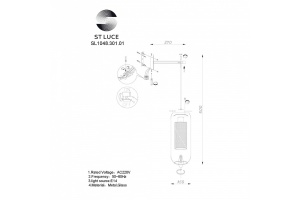 Бра ST-Luce Gerrit SL1048.301.01 - 2