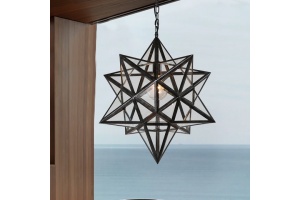 Подвесной светильник Imperiumloft Black Star Clear Glass 101314-26