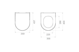 Сиденье для унитаза Boheme Bianca белое глянцевое с системой микролифт - 3