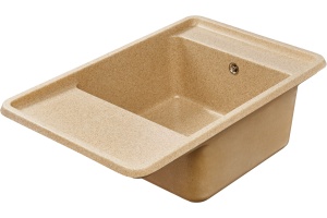 Мойка кухонная AQUATON Беллис 78 песочная - 2