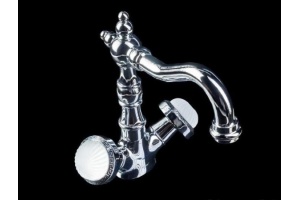 Смеситель для раковины Boheme Satine хром (272-ST)