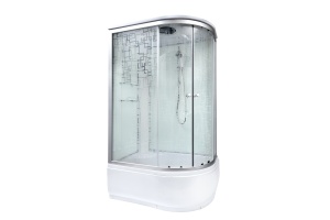 Душевая кабина DETO EM4511L с высоким поддоном, с сиденьем - 3