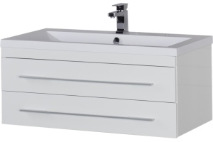 Мебель для ванной Aquanet Нота 100 белая - 3