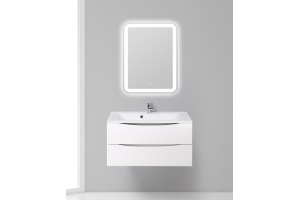 Мебель для ванной BelBagno Marino 90 bianco lucido, подвесная - 2