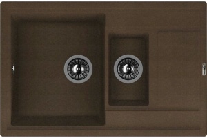 Мойка кухонная Florentina Липси 780К коричневый