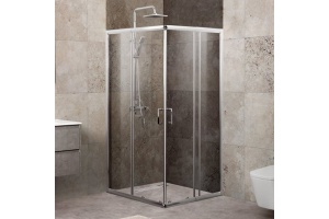 Душевой уголок BelBagno Unique A-2-85/100-C-Cr стекло прозрачное