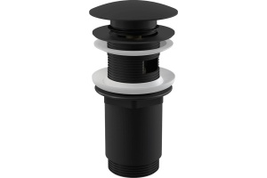 Донный клапан для раковины AlcaPlast A392 BLACK