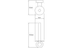 Держатель туалетной бумаги Wasserkraft Donau K-9497 - 3