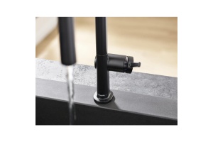 72801670 HG M54 Talis 210 смеситель для кухни с вытяжным душем, sBox матовый черный - 3