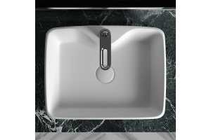 Раковина накладная Ceramica Nova Element 48х37 белая - 3