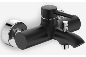 Смеситель для ванны с душем Ideal Standard Ceraline черный (BC199U4) - 3