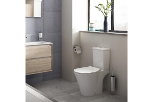 Чаша для напольного унитаза Cezares Connect Air белый, без сиденья (E009701) - 3