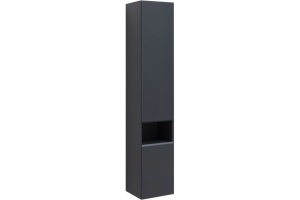 Шкаф пенал Allen Brau Infinity 35 R подвесной черный матовый - 3