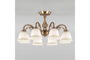 Люстра на штанге Eurosvet Campina 60107/8 античная бронза