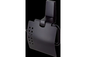 Держатель туалетной бумаги Wasserkraft черный матовый