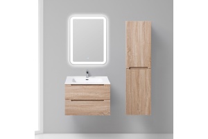 Тумба с раковиной BelBagno Etna 70 rovere bianco - 2