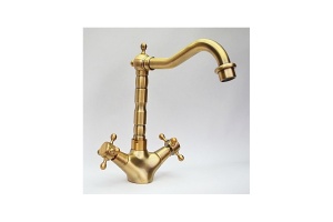 Смеситель для кухонной мойки Magliezza Classico бронза (50150-br)