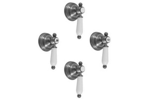 Смеситель для ванны с душем Rav Slezak Morava retro хром