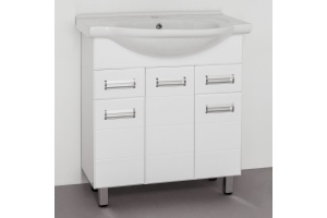 Раковина мебельная Style Line  Байкал 75 белый - 2