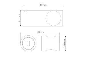 NEW A322 Настенный держатель лейки - 3