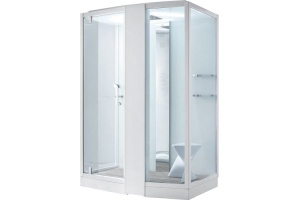 Душевая кабина Orans SR-89102RS белая, с баней