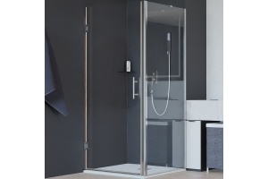 Душевой уголок RGW Hotel HO-045 80х70 профиль хром стекло прозрачное