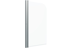 Шторка на ванну DIWO Псков 75х140 профиль хром глянцевый - 3