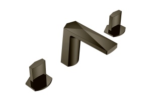 Смеситель для раковины Boheme Venturo черный глянцевый