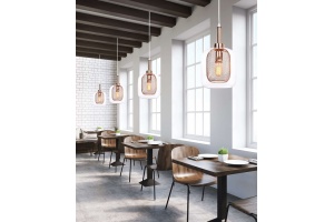 Подвесной светильник LUMINA DECO Bessa LDP 11337 GD - 3