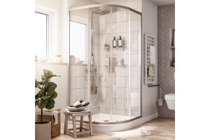 Душевой уголок STWORKI Хельсинки DE018RL8080200 80x80 см профиль хром матовый