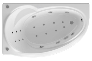 Акриловая ванна Aquatek Бетта 170x95 см (Бетта-170_SX) - 2