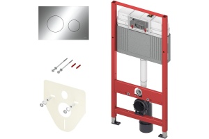 Инсталляция для унитаза TECE loop K440921 кнопка хром глянцевый