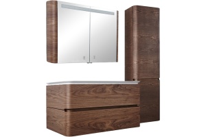 Мебель для ванной AM.PM Sensation 100 подвесная, орех - 2
