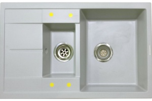 Мойка кухонная Lava D4 scandic (серый) - 2