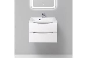 Тумба с раковиной BelBagno Marino 65 bianco lucido