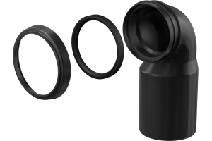 M906 Колено стока комплект 90/110