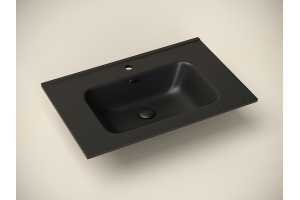 Накладная раковина Ceramica Nova Element 71х46 черная матовая - 2