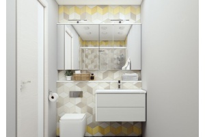 Раковина мебельная Aquaton Брук 100 белый - 2