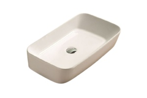 Раковина накладная Ceramalux N 58 белый (78494)