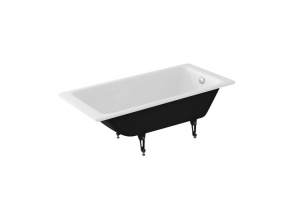 Ванна чугунная Delice Parallel 180х80 с антискользящим покрытием  - 2