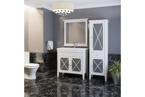 Шкаф-пенал Opadiris Палермо R белый матовый - 2