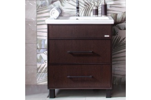 Тумба с раковиной Бриклаер Чили 70 венге С