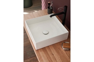 E90011-0 раковина на столешницу DELTA PURE /39х39/(белый) - 3