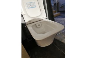 Унитаз подвесной с функцией биде Boheme Mirage с крышкой белый - 3